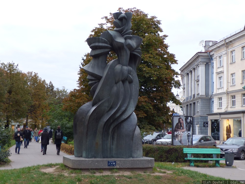 Памятник Барбаре Радзивилл, Вильнюс