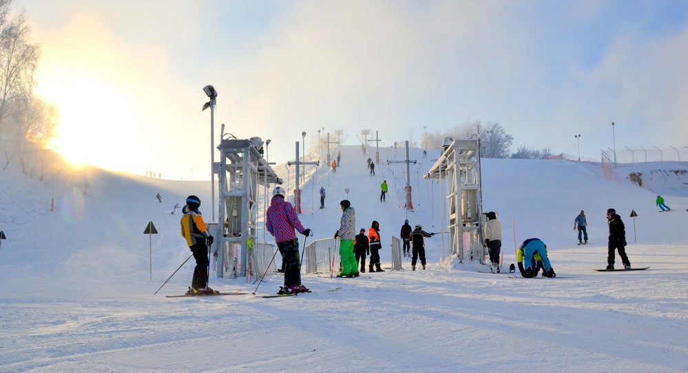 "Liepkalnis" - горнолыжный курорт в Вильнюсе
